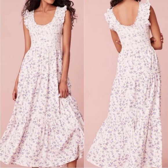 LoveShackFancy Dresses & Skirts - LoveShackFancy Chessie Floral Dress
